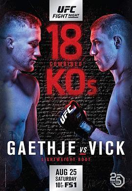 UFCFightNight135：盖基vs维克